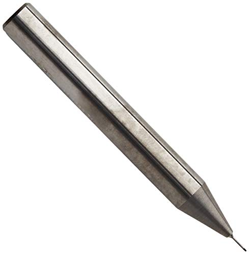 Karnasch 3066330040030 Professioneller Mikrofräser mit Cbn-Griff, hochwertig, Schnitttiefe < 10 × D, 0,4 mm, Schnittdurchmesser 0,2 mm, Radius der Ecke, 3 mm, Länge 4 mm von Karnasch