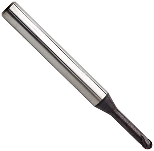 Karnasch 308012030015 Valuetool Mikrofräse Hartmetall mit 3D-Radio, 2-20 × D Schnitttiefe, < 55 Hrc, 3,0 mm Schnittdurchmesser, 15 mm bei Länge 6 mm von Karnasch
