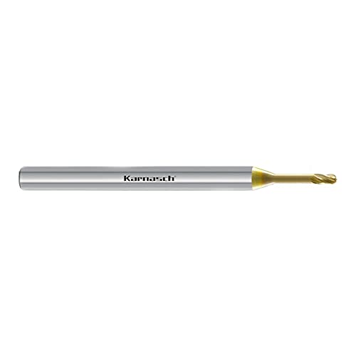 Karnasch 31686804000806 Fräser aus Hartmetall mit 4 Lippen, Speichen und sphärisch, Kobalt Chrom Titan, Titanlegierung, 4,0 mm Schnittdurchmesser, 8 mm Länge, 6 mm Karnasch 31686804000806 Fräser aus Hartmetall mit 4 Lippen, Speichen und sphärisch, Kobalt Chrom Titan, Titanlegierung, 4,0 mm Schnittdurchmesser, 8 mm Länge, 6 mm von Karnasch