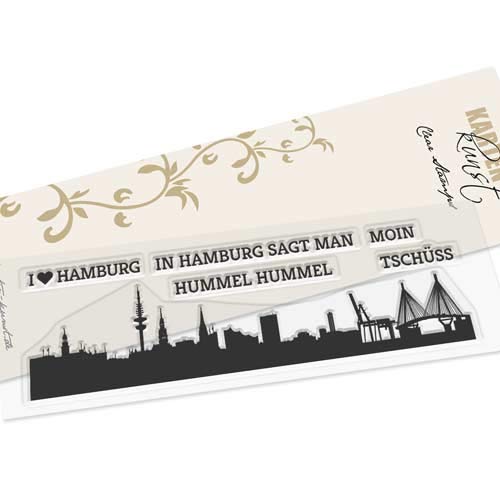 Karten-Kunst Clear Stamps KK-0145 Stempel Skyline Hamburg Silikonstempel Karten-Kunst Clear Stamps KK-0145 Stempel Skyline Hamburg Silikonstempel von Kartenkunst
