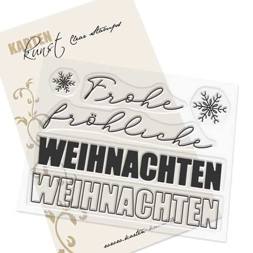 Karten-Kunst Clear Stamps KK-0198 Stempel Mega Weihnachten Silikonstempel Karten-Kunst Clear Stamps KK-0198 Stempel Mega Weihnachten Silikonstempel von Kartenkunst