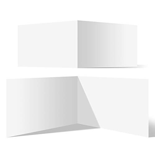 100 Blanko Klappkarten quer DIN A6 148 x 105 mm Bilderdruckpapier matt 300 g/qm Set Papier wählbar 100 Blanko Klappkarten quer DIN A6 148 x 105 mm Bilderdruckpapier matt 300 g/qm Set Papier wählbar von Kartenecke.de
