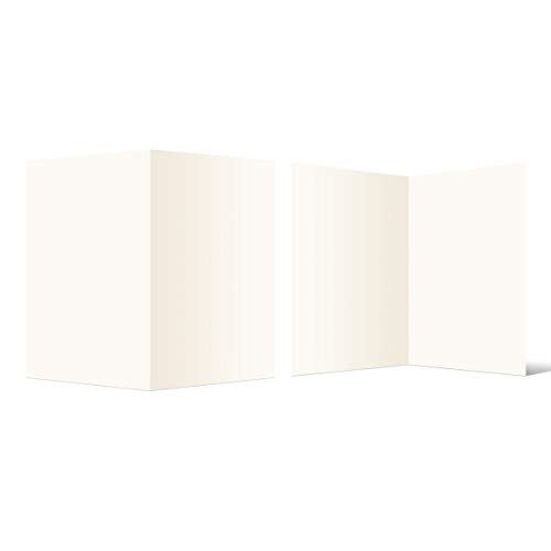 50 Blanko Klappkarten hoch DIN A6 148 x 105 mm Naturpapier 300 g/qm Set Papier wählbar 50 Blanko Klappkarten hoch DIN A6 148 x 105 mm Naturpapier 300 g/qm Set Papier wählbar von Kartenecke.de
