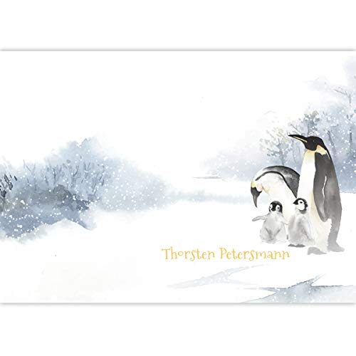 1 personalisierter Schöner Tier Malblock A3 mit Pinguinen in Winterlandschaft, mit Namen • Zeichenblock Skizzen-Block 25 Blatt blanko, Papier 100g/m²- für Schule, Basteln, Hobby 1 personalisierter Schöner Tier Malblock A3 mit Pinguinen in Winterlandschaft, mit Namen • Zeichenblock Skizzen-Block 25 Blatt blanko, Papier 100g/m²- für Schule, Basteln, Hobby von Kartenkaufrausch