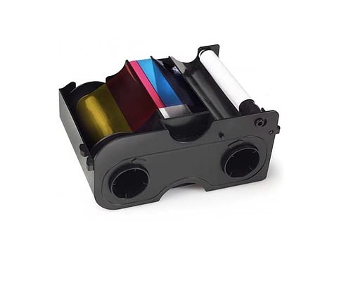 HID FARGO C50 YMCKO Farbband [ 45440 ] für bis zu 100 Kartendrucke von Karteo