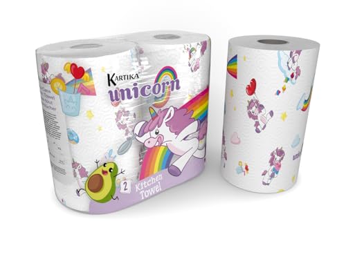 Karitka Unicorn Hauspapier, 2 x 70 cm, 2-lagig Karitka Unicorn Hauspapier, 2 x 70 cm, 2-lagig von Kartika