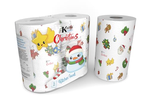 Karitka Weihnachtspapier, 2 x 70 cm, 2-lagig Karitka Weihnachtspapier, 2 x 70 cm, 2-lagig von Kartika