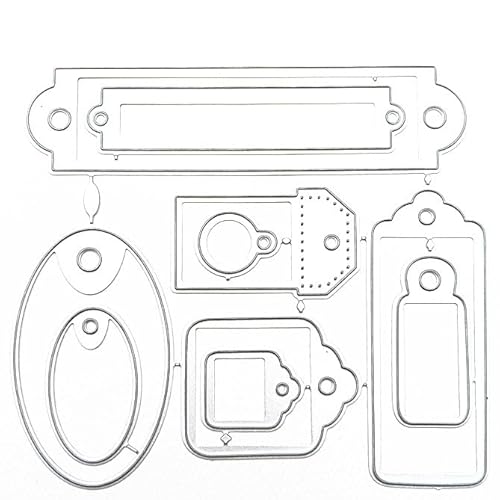 Etikettenrahmen-Stanzformen für Scrapbooking, Kartenherstellung, verschachtelter Hintergrundrahmen, Metall-Stanzformen für Decoupage, Weihnachten, Geschenkkarte, DIY, Geburtstagsalbum, Scrapbooking Etikettenrahmen-Stanzformen für Scrapbooking, Kartenherstellung, verschachtelter Hintergrundrahmen, Metall-Stanzformen für Decoupage, Weihnachten, Geschenkkarte, DIY, Geburtstagsalbum, Scrapbooking von Kashoer
