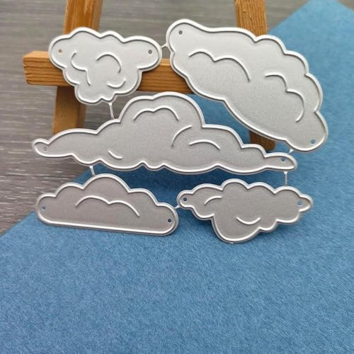 Metall-Stanzformen mit Wolken, Himmel, Wolken, für Kartenherstellung, Scrapbooking, Fotoalbum, dekorative Prägung, DIY Metall-Stanzformen mit Wolken, Himmel, Wolken, für Kartenherstellung, Scrapbooking, Fotoalbum, dekorative Prägung, DIY von Kashoer