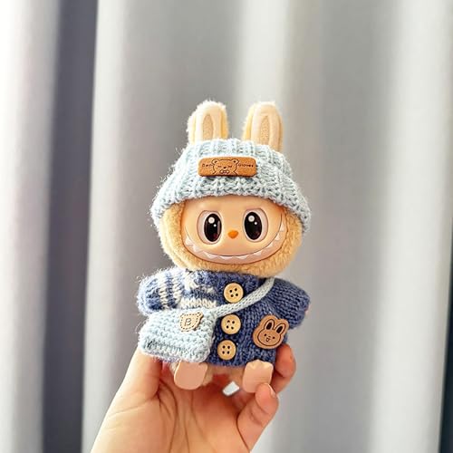 Kleidung Kompatibel mit Labubu Puppen, Labubu Clothing, Labubu Kleidung Outfit für die 17 cm Mini Plüsch Puppen Plüschpuppe (#11) von Kashyke