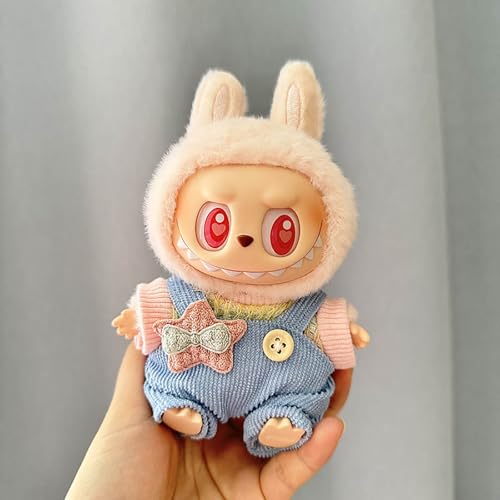 Kleidung Kompatibel mit Labubu Puppen, Labubu Clothing, Labubu Kleidung Outfit für die 17 cm Mini Plüsch Puppen Plüschpuppe (#21) von Kashyke