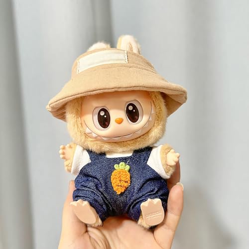 Kleidung Kompatibel mit Labubu Puppen, Labubu Clothing, Labubu Kleidung Outfit für die 17 cm Mini Plüsch Puppen Plüschpuppe (#22) von Kashyke