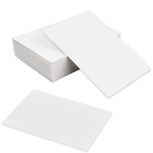 100 Blätter A6 Blanko Papier Karten, Vielseitige Blanko Postkarten, Blanko Postkarten Weiße, Blank Card Stock, Weiße Karteikarten, 250g/m² Grußkarten Blanko Karten für Basteln Grußkarten 100 Blätter A6 Blanko Papier Karten, Vielseitige Blanko Postkarten, Blanko Postkarten Weiße, Blank Card Stock, Weiße Karteikarten, 250g/m² Grußkarten Blanko Karten für Basteln Grußkarten von Kaslaider