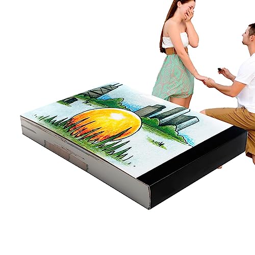 Cartoon Flipss Book mit einem Loch | Flipss-Buch zum Basteln mit einem Loch – HiYour Express Love – 126 Seiten Vorschlag für Buch und Geständnis von Kasmole