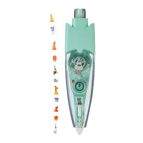 Kasmole Dekorative Stifte für Kinder, dekorative Bandstift,Fun Animal Fancy Pens Roller - Scrapbook -Lieferungen Marker Ästhetisches Briefpapier, Schulmaterial für Erwachsene von Schülern von Kasmole