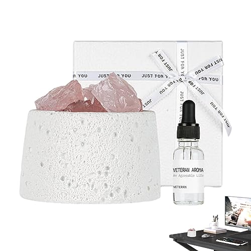 Parfum Studio | Diffusoren aus Stein für ätherische Öle | Stück, langanhaltendes Duftöl für die Dekoration von Bad, Büro und Wohnzimmer von Kasmole