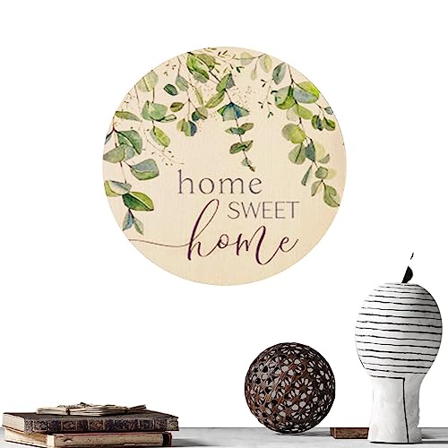 Runde Malbretter aus Holz | Blanko-Scheiben aus Holz | Crafts Mittelstücke Tisch Weihnachten Ornamente Dekoration Haus für Handwerk Malerei Kunst von Kasmole