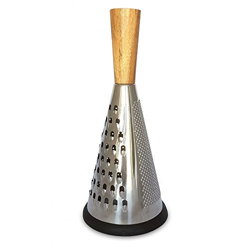 Kassel 93604 Reibe, Stainlees steel, acacia wood, Silber Kassel 93604 Reibe, Stainlees steel, acacia wood, Silber von Kassel