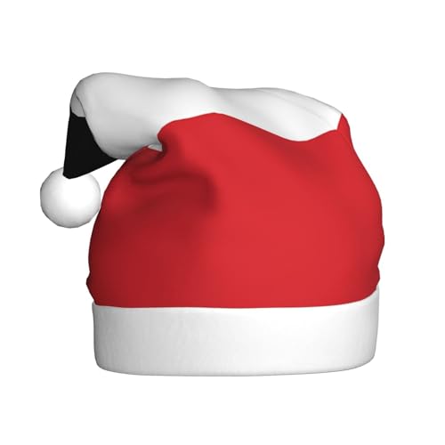 Weihnachtsmütze – Lustige Jemenitische Flagge, Plüschmütze, Weihnachtsmannmütze, Urlaubsmütze, festliche Party-Kappe für Neujahrsfeiern von Kastiong