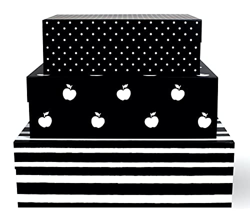 Kate Spade New York Dekorative Aufbewahrungsboxen mit Deckel, 3 Stück, stabile Organizer-Aufbewahrungsbehälter, inklusive kleinen, mittelgroßen, rosafarbenen Nistkästen mit Magnetverschluss, Punkte Kate Spade New York Dekorative Aufbewahrungsboxen mit Deckel, 3 Stück, stabile Organizer-Aufbewahrungsbehälter, inklusive kleinen, mittelgroßen, rosafarbenen Nistkästen mit Magnetverschluss, Punkte von Kate Spade New York