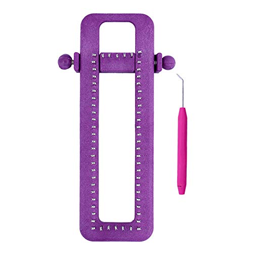 Katech Strickring, Knitting Loom mit Haken, DIY weben größe kann selbstjustierend Sein, Strickset für Anfänger Katech Strickring, Knitting Loom mit Haken, DIY weben größe kann selbstjustierend Sein, Strickset für Anfänger von Katech