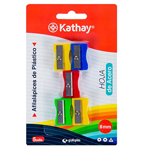 Kathay 86614099. Packung mit 5 Spitzern aus Kunststoff mit Stahlklinge, 8 mm von Kathay