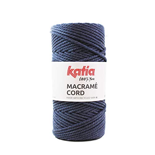 Katia Macramé Cord Farbe 106, nachhaltiges Makramee Garn zum Knüpfen, Seilgarn aus recycelten Materialien von Katia / theofeel