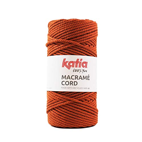 Katia Macramé Cord Farbe 110, nachhaltiges Makramee Garn zum Knüpfen, Seilgarn aus recycelten Materialien von Katia / theofeel