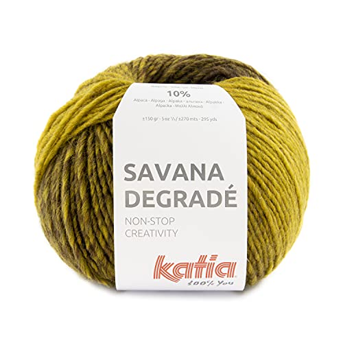 Katia Savana Degradé 103, Wolle mit Degradé Farbverlauf zum Stricken oder Häkeln von Katia / theofeel