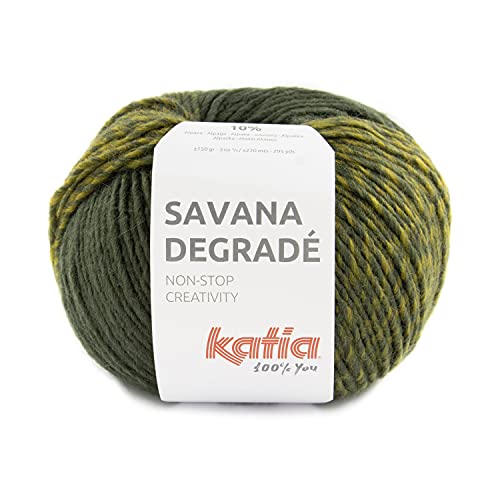 Katia Savana Degradé 104, Wolle mit Degradé Farbverlauf zum Stricken oder Häkeln von Katia / theofeel