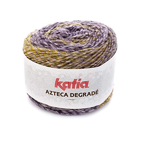 Katia Azteca Degrade Fb. 505, 100g Wolle Degrade Farbverlauf zum Stricken und Häkeln von Katia Azteca