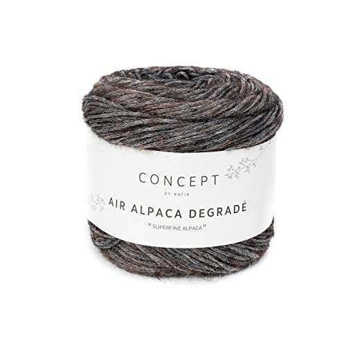 Katia Air Alpaca Degradé - Concept - Farbe: Marrones (62) - 50 g/ca. 230 m Wolle von Katia Concept