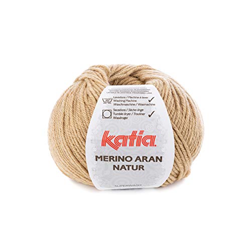 Katia Merino Aran Natur - Farbe: Arena (310) - 100 g/ca. 155 m Wolle von Katia Merino