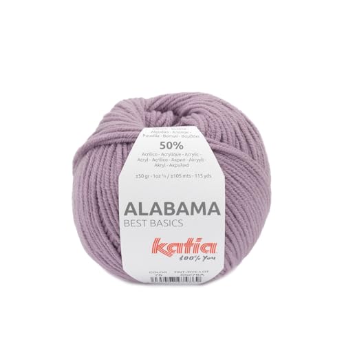 Alabama, Wolle Katia, violett, Cod.75 von Katıa
