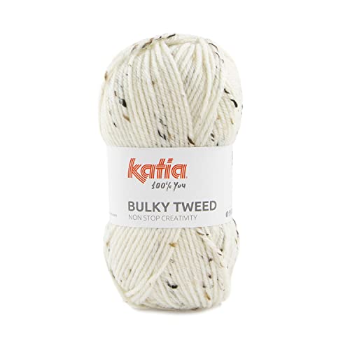 Katia Bulky Tweed - Farbe: Crudo (200) - 100 g/ca. 150 m Wolle von Katıa
