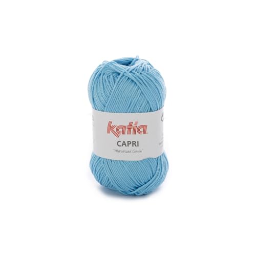 Katia Capri 82097 bleu de ciel 50g Wolle von Katia