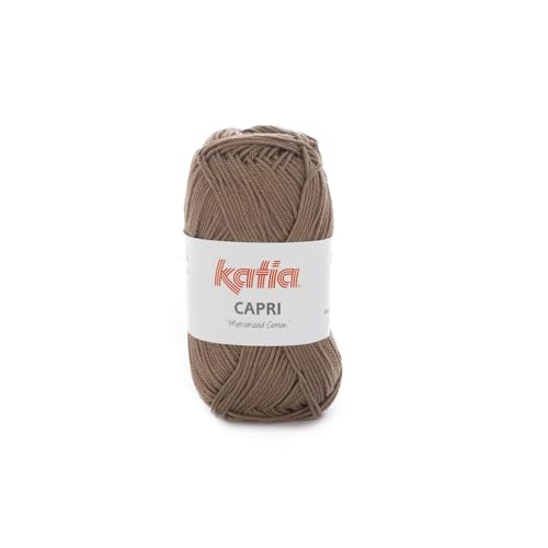 Katia Capri 82116 terra scuro 50g Wolle von Katia