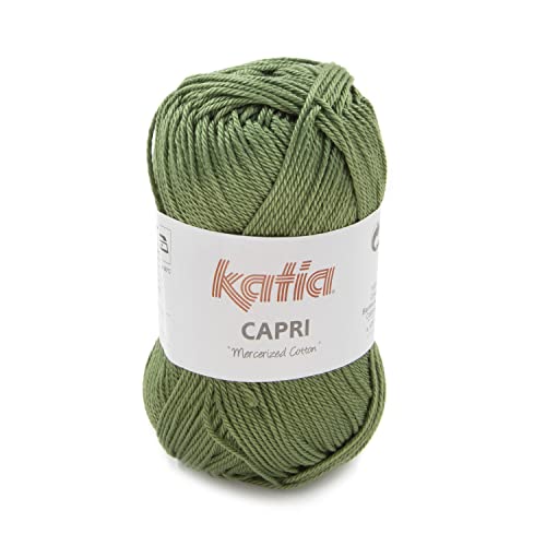 Katia Capri - Farbe: Verde Pino (82185) - 50 g/ca. 125 m Wolle von Katia