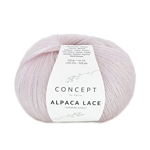 Katia Concept Alpaka Lace 83 - Hellrosa von Katia