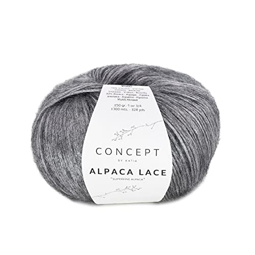 Katia Concept Alpaka Lace 90 - Mittelgrau Katia Concept Alpaka Lace 90 - Mittelgrau von Katia