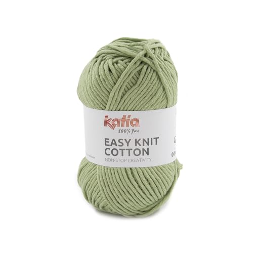 Katia Easy Knit Cotton - Farbe: Pistacho (13) - 100 g/ca. 100 m Wolle von Katia
