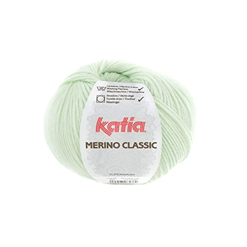 Katia Merino Classic - Farbe: Menta Bebé (85) - 100 g/ca. 240 m Wolle von Katıa