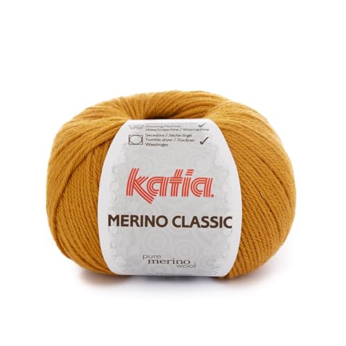 Katia Merino Classic - Farbe: Ocre (71) - 100 g/ca. 240 m Wolle von Katıa