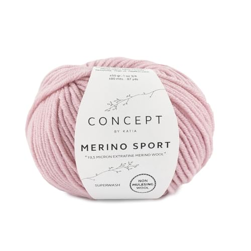 Katia Merino Sport - CONCEPT - Farbe: Maquillaje Claro (49) - 50 g/ca. 80 m Wolle von Katıa