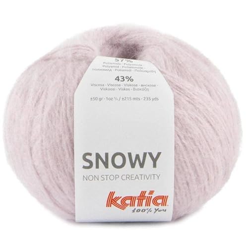 Katia Snowy Wolle Knäuel Farbe Lila Cod.108 von Katia