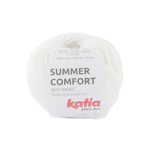 Katia Summer Comfort - Farbe: Blanco (60) - 50 g/ca. 105 m Wolle von Katıa