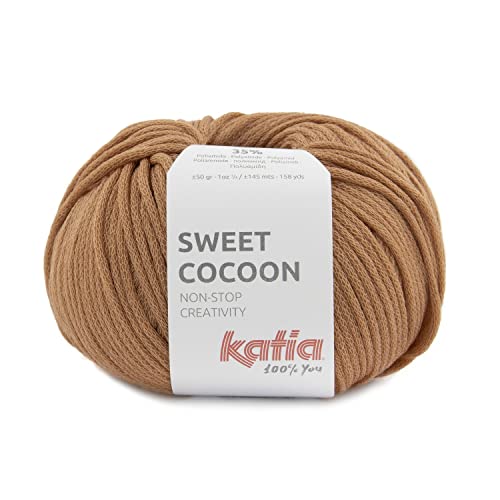 Katia Sweet Cocoon - Farbe: Teja (89) - 50 g/ca. 145 m Wolle von Katia
