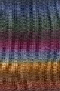 Lang Yarns 50g "Mille Colori Baby" - Farbe: 206 - Tausend Farben - aus reiner Merinowolle! von Katia