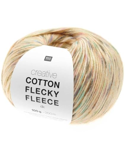 Rico Design 100g Creative Cotton Flecky Fleece dk - Farbe: 14 - orange - einfarbiger Flausch in den bedruckte Baumwollfäden hineingearbeitet sind Rico Design 100g Creative Cotton Flecky Fleece dk - Farbe: 14 - orange - einfarbiger Flausch in den bedruckte Baumwollfäden hineingearbeitet sind von Katıa