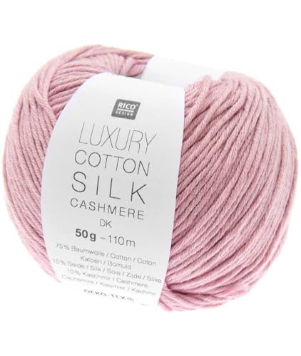 Rico Design 50g Luxury Cotton Silk Cashmere dk - Farbe 03 - orchidee - das Garn begeistert mit seinem gleichmäßigen Maschenbild Rico Design 50g Luxury Cotton Silk Cashmere dk - Farbe 03 - orchidee - das Garn begeistert mit seinem gleichmäßigen Maschenbild von Katıa